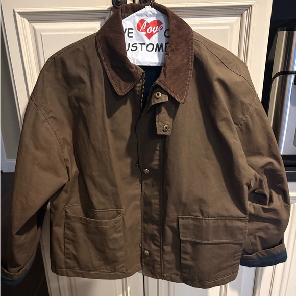 Nili Lotan Alex waxed parka barn jacket - Picture 2 of 9